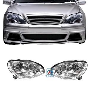 Faro delantero halógeno xenón del lado del conductor W220 para Mercedes Benz Clase S W220 Piezas automotrices 2208204361 - Product Image 1
