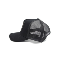Topi Bisbol Label Bordir Wajah Tersenyum Topi Snapback Trucker Ayah Luar Ruangan Musim Panas Jaring Dapat Disesuaikan Topi Matahari Hip Hop Pria Wanita