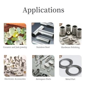 800L Vibrations polier maschine Legierung Aluminium rohr Vibrations schleifer Polier maschine zum Verkauf - Product Image 2