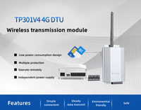 Tarjeta SIM de módem 4G de uso industrial, puerta de enlace inalámbrica, telemetría DTU con RS232/RS485, conexión a dispositivo terminal Modbus