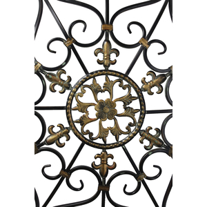 Décoration de ferme, ornements muraux en métal nordique faits à la main, cadre rond en fer rustique, décoration <span class=keywords><strong>murale</strong></span> <span class=keywords><strong>shabby</strong></span> chic - Product Image 3