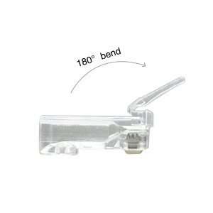 Rg45 Conector CAT5E RJ 45 8P8C Lan cabl dây UTP đi qua RJ45 kẹp thông qua cắm Cat 6 RJ 45 RJ45 nối Cat6 - Product Image 4