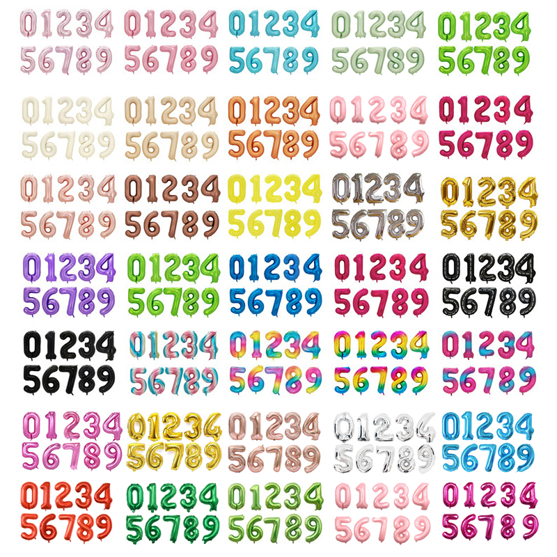 ลูกโป่งตัวเลข