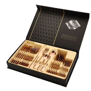 Juego de Cubiertos de Acero Inoxidable, Cuchillo para Cena, Tenedor, Cuchara para Té - Product Image 5