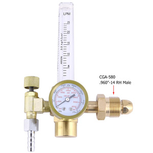 Medidor de Flujo de Argón y CO2, Regulador de Flujo de Gas - Product Image 2