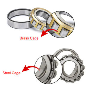 Rodamiento de Rodillos Cilíndricos de Una Hilera Serie RN RN307M RN 307 con Jaula de Latón, Tamaño 35x68.2x21mm - Product Image 5