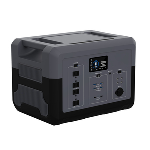 Solar Generator 1500W 220V 110V Portable Power Station UPS Pure Sine Wave LiFePO4 Battery EU/USA/UK <b>Plug</b> Home Outdoor Camping - Product Image 1