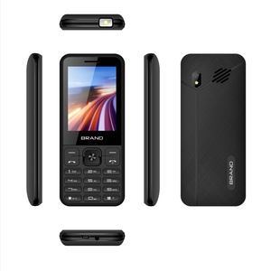 ราคาถูกจากโรงงาน ขายตรง โทรศัพท์มือถือ 2.8 นิ้ว 2G รองรับซิมคู่ รูปแบบแท่ง สีสันสดใส พร้อมหลายภาษา - Product Image 1