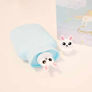 <span class=keywords><strong>Micro</strong></span>-ondes chauffage lapin main silicone sac d'eau chaude bouteille pour main pieds réchauffement articulaire - Product Image 3