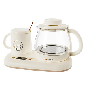 Little Bear Health <b>Pot</b> <b>Set</b> YSH-D08D3 1L Mini Glass <b>Tea</b> Stove With Lid For Home Office Use - Product Image 5
