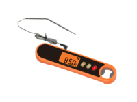 Termómetro Digital para Alimentos con Doble Sonda, Termómetro para Carne de Barbacoa, Termómetro para Botellas, Nuevo y en Oferta