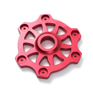 Roue en aluminium OEM en alliage de titane anodisé pièces de CNC de précision pièces de Gong entretoise d'arbre de rotor de <span class=keywords><strong>broche</strong></span> de moteur - Product Image 4