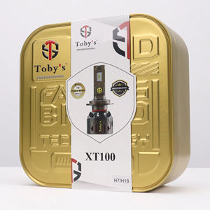 Nuevo Faro Delantero LED para Automóvil XT100 de 2000 W y 20000 LM con Chip SMD de Alto Brillo y Tubos Dobles de Cobre Curvos - Product Image 1