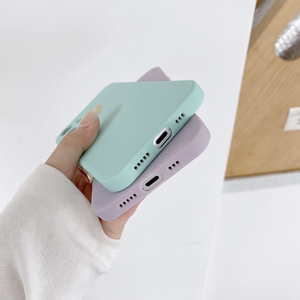 Haohuaxin Shockproof <strong>Silicon</strong> Matte Cover Mobile Phone Case Colorful TPU Soft Silicone <strong>PhoneCase</strong> - Product Image 1
