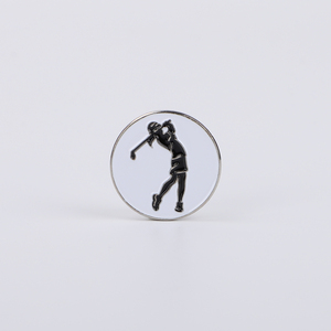 Marqueurs de balles de <span class=keywords><strong>golf</strong></span> personnalisés de haute qualité en métal émaillé vierge à graver pour produits de <span class=keywords><strong>golf</strong></span> - Product Image 1