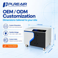 Nouvel extracteur de fumée de bureau Pure-Air, mini purificateur de fumée laser, filtre H14, 500m/h, filtre à air compact de table, graveur laser