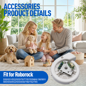 Pièces de rechange pour aspirateur robot, ventilateur souffleur, compatibles avec Roborock S50 S51 S52 S55 S5MAX S6 S61 S65 T6 T60 T62 T65 - Product Image 6