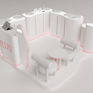 Stand Modular Fácil de Montar para Ferias Comerciales, Stand de Moda para EXPO, Stand de Exhibición Personalizado de 20X20, Stands de Madera para Ferias Comerciales - Product Image 2