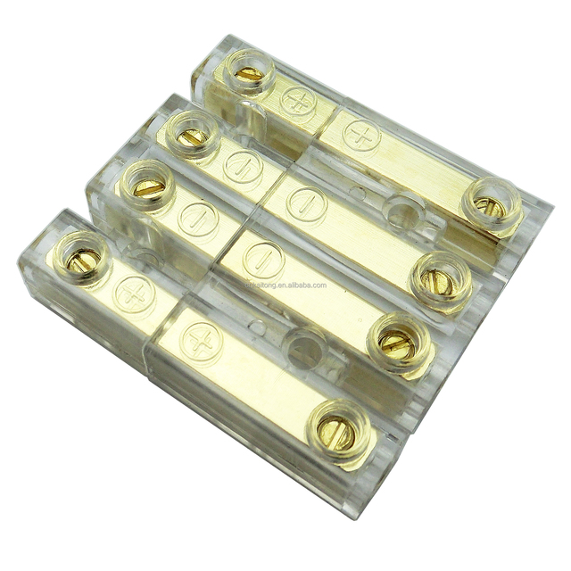 High Quality Speaker Terminal HIFI BANANA PLUGS Gold-plated 4MM Banana Connector 4 Channels Audio Jack Speaker Plugs Connectors