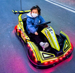 Kart para niños a la deriva en centros comerciales, parques, carros de juguete eléctricos para niños, bicicletas eléctricas luminosas, envío directo de fábrica - Product Image 3