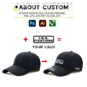 Casquettes de baseball personnalisées avec logo brodé IDEA GIFT, casquettes de camionneur en gros, casquettes de camionneur unies à 5 panneaux, imperméables, noires pour homme - Product Image 2