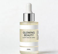 Étiquette autocollante personnalisée en PVC imperméable pour flacon cosmétique, sérum, huile essentielle, parfum, emballage de produits de soin de la peau