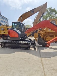 อะไหล่แท้ มือสอง รถขุดไฮดรอลิกขนาดเล็ก Yanmar Vio80 สภาพดี ชั่วโมงการใช้งานต่ำ สำหรับส่งออก ขาย - Product Image 1
