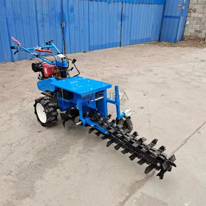 Mini máquina de zanjadora Máquina de zanjadora de granja de cadena Excavadora Máquina de zanjadora de cadena de roca - Product Image 5