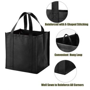 Wholesale Custom Printed Biodegradable <b>Tote</b> <b>Bags</b> Recyclable Fabric PP Non Woven Grocery Shopping <b>Bags</b> Logo <b>Cheap</b> Promotional - Product Image 4