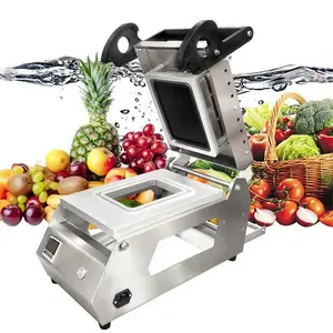 Dumpling tray sealing machine food tray sealing machine tray sealer