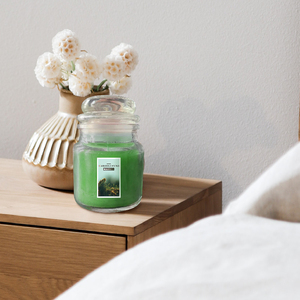 الجملة فاخر مخصص العلامة الخاصة 22oz شمع الصويا شمعة معطرة طقم هدايا في يانكي جرة الزجاج - Product Image 3