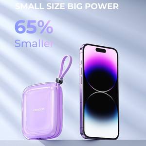 <span class=keywords><strong>Joyroom</strong></span> แบตเตอรี่สำรองขนาด<span class=keywords><strong>10000</strong></span>มินิแบบพกพาขนาดเล็กดีไซน์ใหม่สีสันสดใส - Product Image 4