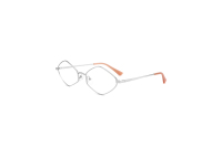 Montura de Gafas Metálicas Personalizadas GS7045F, Montura de Gafas Ópticas Ligeras con Diseño de Ojo de Gato GS7044F, Ancho de 138 mm, 4 Colores