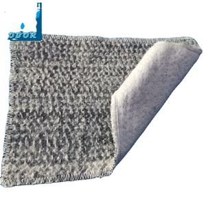 4500 5000 6000gsm géosynthétiques revêtement <span class=keywords><strong>d</strong></span>'argile <span class=keywords><strong>pour</strong></span> l'imperméabilisation de la <span class=keywords><strong>d</strong></span>écharge Gcl, lac artificiel chemin de fer rivière banque minière - Product Image 1