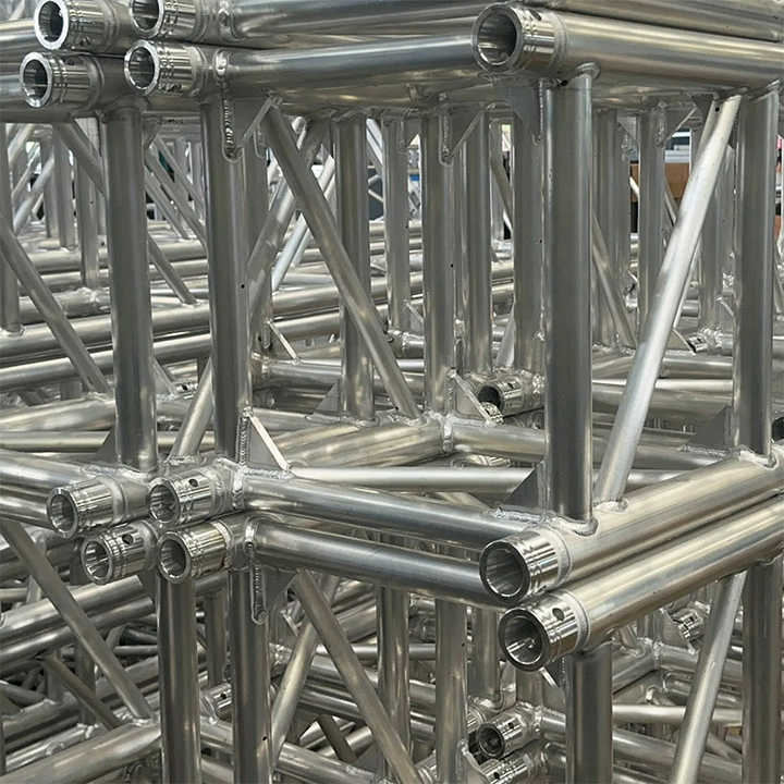 Customized Aluminum Lighting Line Array Metal Stand Trusses For Hanging ...