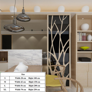 Adesivo Murale 3D a Specchio in Acrilico a Forma di <span class=keywords><strong>Albero</strong></span>, Creativo e Semplice, Impermeabile e Autoadesivo per Decorazione Casa - Product Image 2