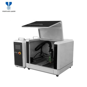 Découpeuse <span class=keywords><strong>laser</strong></span> à fibre mini haute précision refroidie par air 700W 1200W à coupe ultra étroite sans bavure pour l'artisanat de l'or et de l'argent - Product Image 1