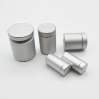 Les attaches fixées au mur d'entretoise de support de signe des fabricants professionnels ont anodisé les entretoises en aluminium