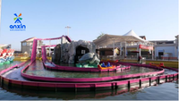 Chine usine vente directe courageux dans le Torrent grand parc d'attractions en plein air eau montagnes russes