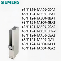 Module d'alimentation de broche Siemens 6SN1124-1AA00-0BA1 SIMODRIVE 611, 1 axe, 25A, refroidissement externe, entrée analogique 810D 840D, discontinué