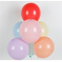 Ensemble de ballons en latex Macaron 5 10 12 18 pouces, décoration de fête ronde, logo personnalisé OEM, mariage, anniversaire, événement