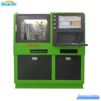 Banco de pruebas Common Rail CR309: Máquina de calibración de inyectores diésel con cilindro de volteo eléctrico y sensor de flujo