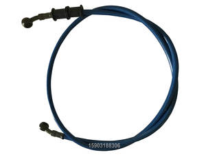 An3 1/8 HL SAE J1401 Racing Auto Brake Tuyaux avec 10mm <span class=keywords><strong>Banjo</strong></span> Eye Fittings Wire Braided Motorcycle Brake Clutch Cable Assembly - Product Image 4
