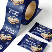 Rouleau de film plastique coloré de qualité supérieure, film d'emballage alimentaire thermoscellable de qualité alimentaire, fabricant de rouleaux de film pour emballage personnalisé
