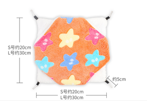 Hamaca doble <span class=keywords><strong>para</strong></span> hámster, capa intermedia con pila, nido colgante, pila de Coral, saco de dormir térmico, artículos <span class=keywords><strong>para</strong></span> hámster - Product Image 5