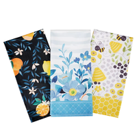 Accessoires de cuisine de haute qualité, personnalisés avec logo imprimé, épais, doux, durables, à séchage rapide, écologiques, pour hôtels, restaurants, en coton, pour le thé