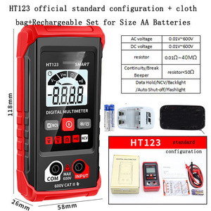 HT123 Smart Shift Free – Mesure de tension monophasée pour réparations domestiques, identification automatique pour électriciens - Product Image 6