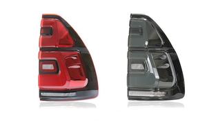 Feux arrière LED complets pour Prado 2003-2007, étanches à l'eau et à la poussière, fumé/rouge, Plug & Play, certifiés DOT, éclairage automobile - Product Image 5