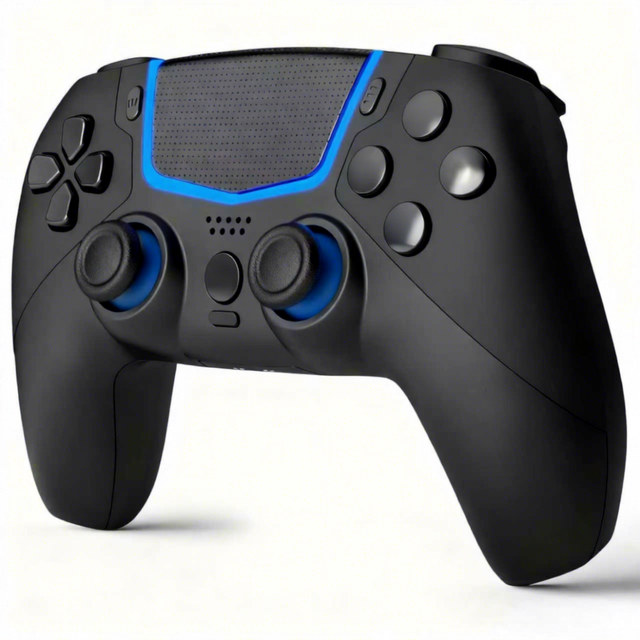 Wholesale Wireless BT Game Controller for P5 PC Android IOS, Macro Programmable Gamepad with Dual Vibration Ergonomic Grip