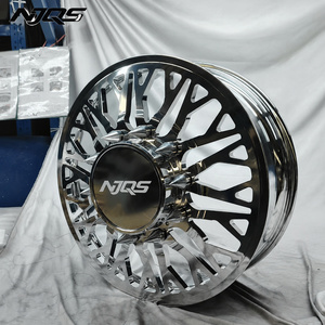 ล้อฟอร์จ NJQS ขนาด 8x200 8x180 10x225 10x285.75 แบบคู่ ขัดเงา สำหรับ F350 F450 Silverado 3500 - Product Image 4